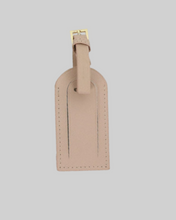 Load image into Gallery viewer, Eleanor Luggage Tag Taupe