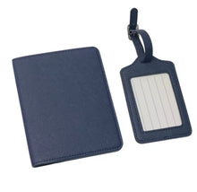 Load image into Gallery viewer, Heirloom Luggage Tag Navy