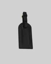 Load image into Gallery viewer, Eleanor Luggage Tag Black