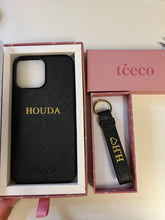 Load image into Gallery viewer, Loop Saffiano Keyring