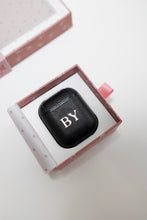 Load image into Gallery viewer, Leather Airpod Case Covers- Black