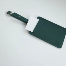Load image into Gallery viewer, Heirloom Luggage Tag Emerald
