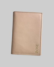 Load image into Gallery viewer, Eleanor Passport Holder Taupe
