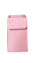 Load image into Gallery viewer, Camelia Pink Saffiano Leather Cross Body Bag

