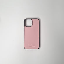 Load image into Gallery viewer, Pink Saffiano Leather Phone Case
