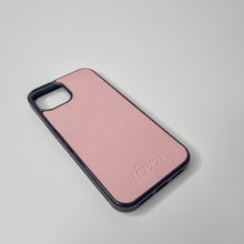 Load image into Gallery viewer, Pink Saffiano Leather Phone Case
