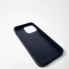 Load image into Gallery viewer, Taupe Saffiano Leather Phone Case
