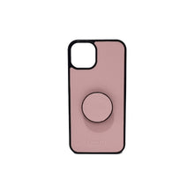 Load image into Gallery viewer, Leather Pop Socket Phone Holder
